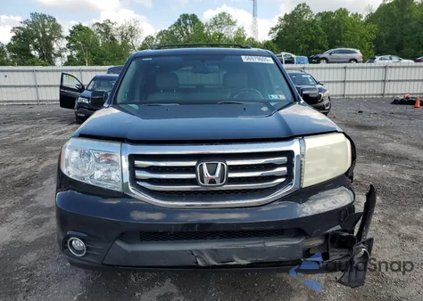 2014 Honda Pilot Exln from USA, damaged, VIN 5FNYF4H72EB032631